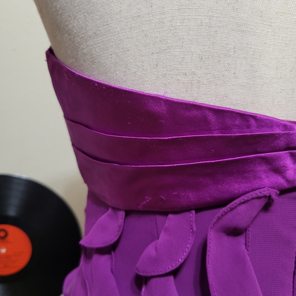Faviana | Violet Ruffle Mini Dress - Picture 7 of 8